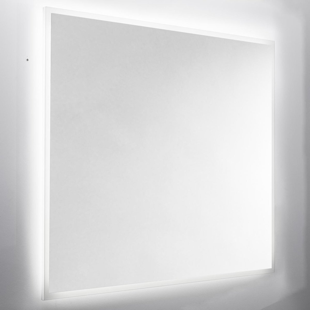 VAN MARCKE Wandspiegel Destra Met Plexi, LED Verlichting En Anti-Damp 80x60 cm Gezandstraald Glas