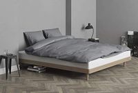 Cube Juna Cube Beddengoed Donkergrijs 140x200 Cm Dk