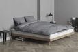Cube Juna Cube Beddengoed Donkergrijs 140x200 Cm Dk