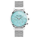 Thomas Sabo Unisex analoog kwartshorloge met roestvrij stalen armband WA0366-201-215-42 mm