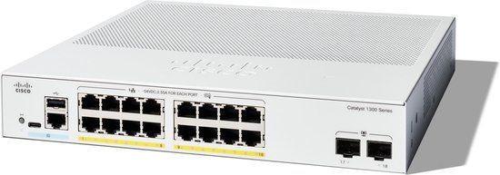 Cisco C1300-16P-2G - Netwerkswitch - Managed L2/L3