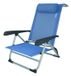 Eurotrail Acapulco Strandstoel Blauw Aluminium, Stof/Weefsel Liggen/zitten