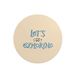 Questo Casa Ronde Digitally Printed Mouse Pad, Non-Slip Bottom, for Office and Home, Diameter: 22 cm