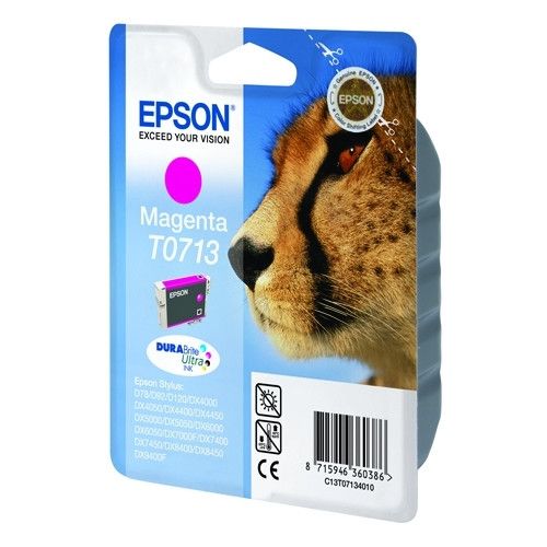 Epson T0713 Inktcartridge Magenta