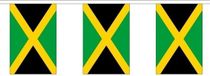Merkloos / Sans marque Shoppartners Bv 2x Buiten vlaggenlijn Jamaica 3 meter