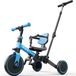 Merkloos Kinderfiets met Duwstang voor Peuters 1-3 Jaar