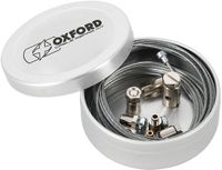 Oxford Motorfiets Scooter Kabel Reparatie Kit OX774, Zilver