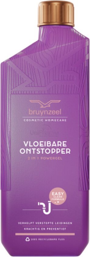 Bruynzeel Ontstopper Vloeibaar 2-in-1 Powergel 1 liter