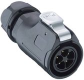 Lutronic 2650 05 T12 CB T Ronde connector Stekker, recht Totaal aantal polen: 5 1 stuk(s)