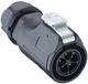 Lutronic 2650 05 T12 CB T Ronde connector Stekker, recht Totaal aantal polen: 5 1 stuk(s)