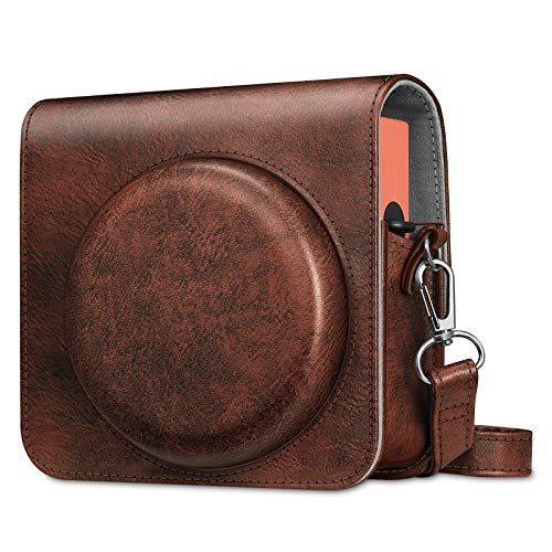 Fintie Tas Case voor Fujifilm Instax Square SQ1 Instant Camera - Bruin