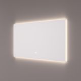 HIPP Design spiegel met indirecte LED verlichting 100 x 70 x 3 cm - touch dimmer - spiegelverwarming - kleurenwissel