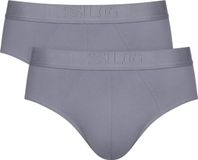 Sloggi Base Soft Brief C2P Heren Onderbroek - Grijs (Set van 2)