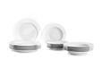 Ibili 692100 Castilla Servies 18-delig Wit Porselein