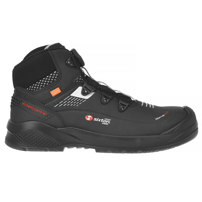 Sixton Peak Veiligheidsschoen Muscle BOA 43488-01 S3 ESD | Zwart/Grijs | Maat 39