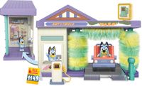Moose Toys BLUEY - Bluey's Autowasstraat Speelset
