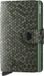Secrid Miniwallet Hexagon - Groen - Leer - Unisex