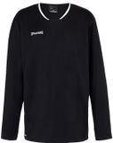 Spalding Move Shooting Shirt Lange Mouw Zwart/Wit