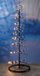 Spetebo Metalen kerstboom met 100 warmwitte leds