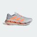 Adidas JR9916_610, grijs, lichtgrijs, oranje, zilver