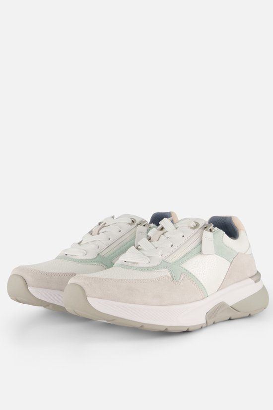 Gabor Rollingsoft Sneakers wit Suède
