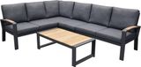 AVH-Collectie Costa Rica hoek loungeset 5-delig aluminium antraciet