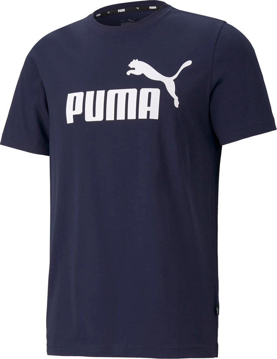 PUMA ESS Logo Heren T-Shirt - Maat S