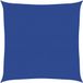 vidaXL Zonnezeil 160 g/m² vierkant 5x5 m HDPE blauw