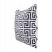 Chic Olimpia Splendid Dubbelzijdige Sierkussenhoes 45x45cm - Grieks/Marokkaans Patroon - Velours