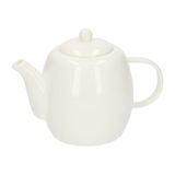 Dille &amp; Kamille Théière, naturel, porcelaine, blanc, 1,2 liter