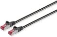 S-IMPULS CAT.6a Câble réseau, S/FTP, PIMF, sans halogène, noir, 0,15 m