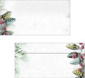 Sigel Kerst envelop Kerst Garland 100x220mm 90grs 50st