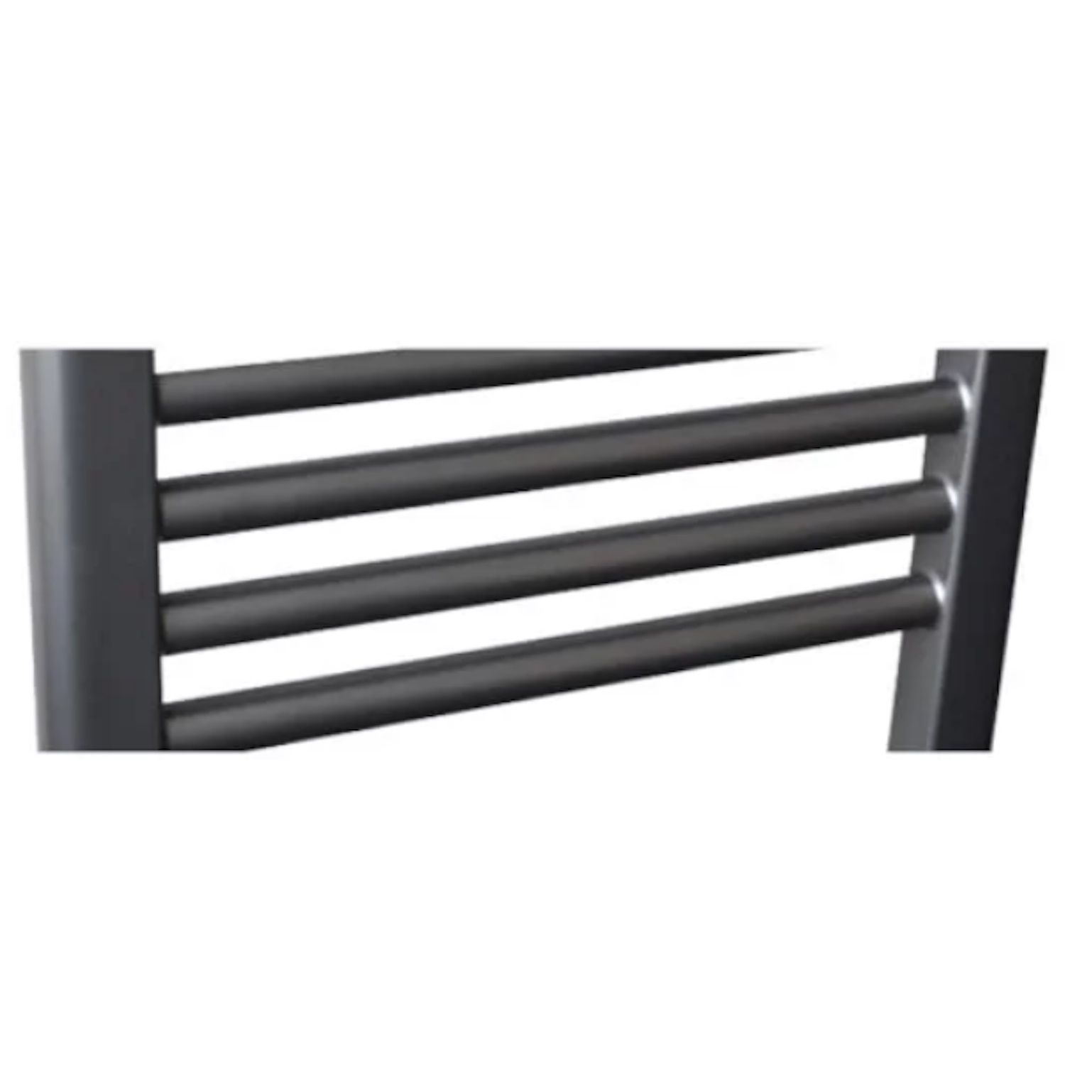 Sanicare Designradiator - 111.8x45cm - Gunmetal (Antraciet) - 596 Watt - HRA451118M