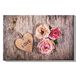 Homemania Afbeelding met hart, voor woonkamer, slaapkamer, meerkleurig, 45 x 3 x 70 cm, HM20KNV45 x 70 – 230, polyester, hout