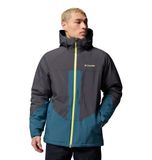 Columbia Powder Prime Jas Grijs L Heren
