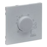 LEGRAND, SEANO afdekking voor elektronische vloerthermostaat, kleur: gelakt aluminium, 765252