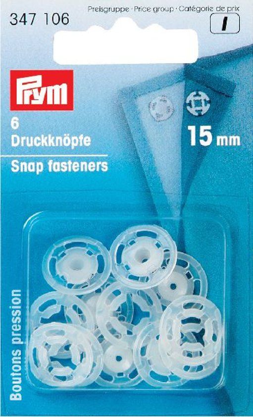 Prym Drukkers 15mm
