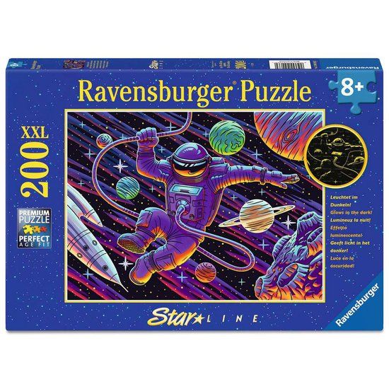 Ravensburger Kinderpuzzle 200 XXL Teile - Ausflug ins All