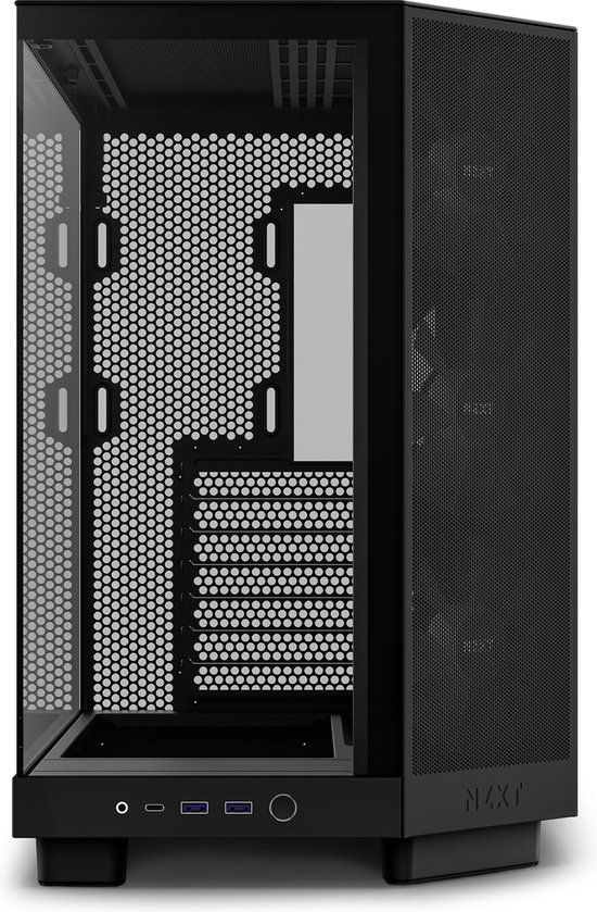 NZXT H6 Flow - RGB - Black - Midi Tower