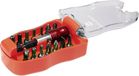 TOOLCRAFT TO-6623460 Jeu de forets 15 pièces cruciforme Phillips, cruciforme Pozidriv, hexagonal, Torx (TX)