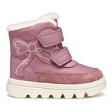 Geox B WILLABOOM Girl B A enkellaars, roosrook, 27 EU, Rose Smoke, 27 EU