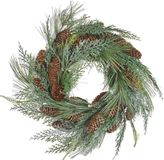 Beliani ASTURIA - Couronne - Vert - Plastique - 34 cm