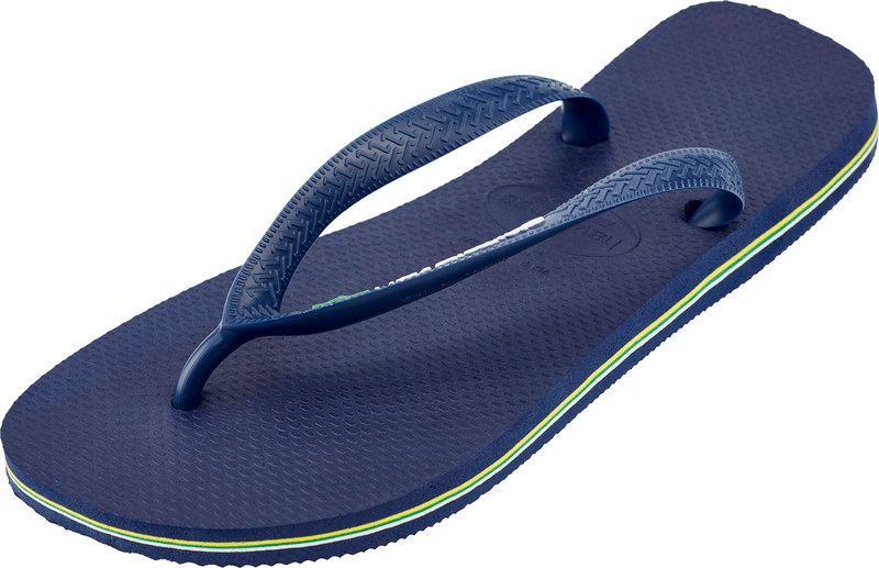 Havaianas Brasil Logo Sandalen Heren blauw 2018 EU 35/36 / Braziliaans 33/34 Teenslippers