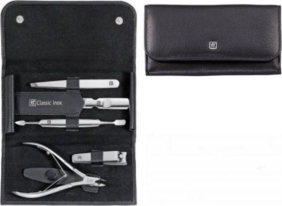 Zwilling Classic Inox Manicureset 5-delig - Zwart