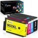 HP 953XL Cartouches d'encre, multipack de 4 pièces, compatible avec HP OfficeJet Pro
