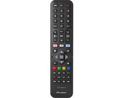 Meliconi 808044 afstandsbediening IR Draadloos TV Drukknopen Zwart