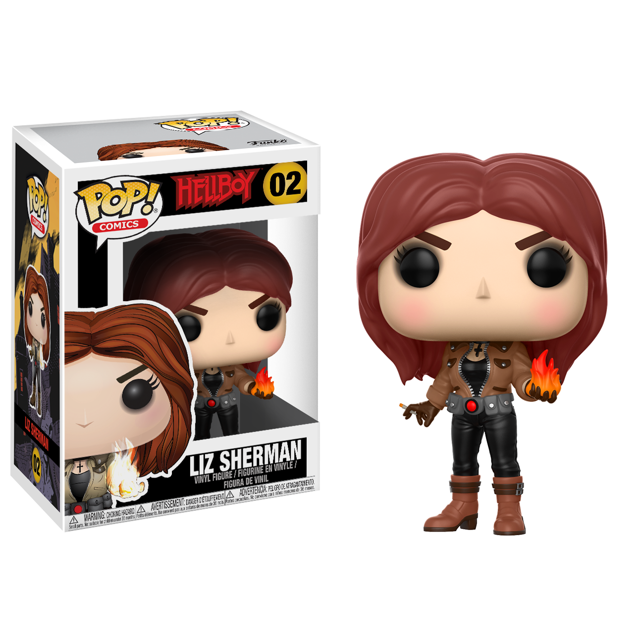Funko Pop! Comics: Hellboy - Liz Sherman - Verzamelfiguur