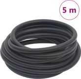 Tuyau d'air hybride 0,6'' 5 m caoutchouc et PVC noir