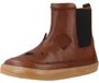 CHETTO Botin Barefoot Piel Conejito Con Elastic Bruin