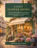 Cozy Flower Shops: 40 Charming Florist Storefronts, Bouquet Studios and Botanical Corners to Color